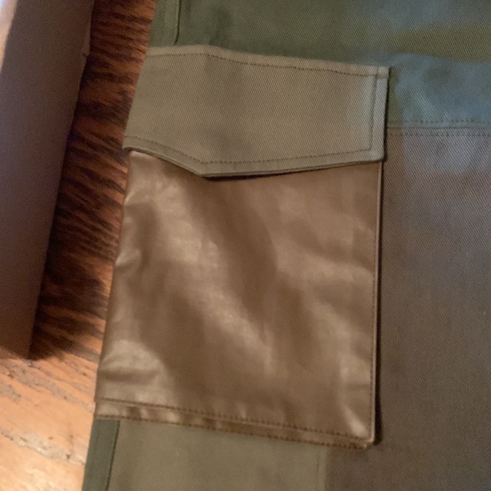 Andersson Bell Green Patchwork Pants - image 4